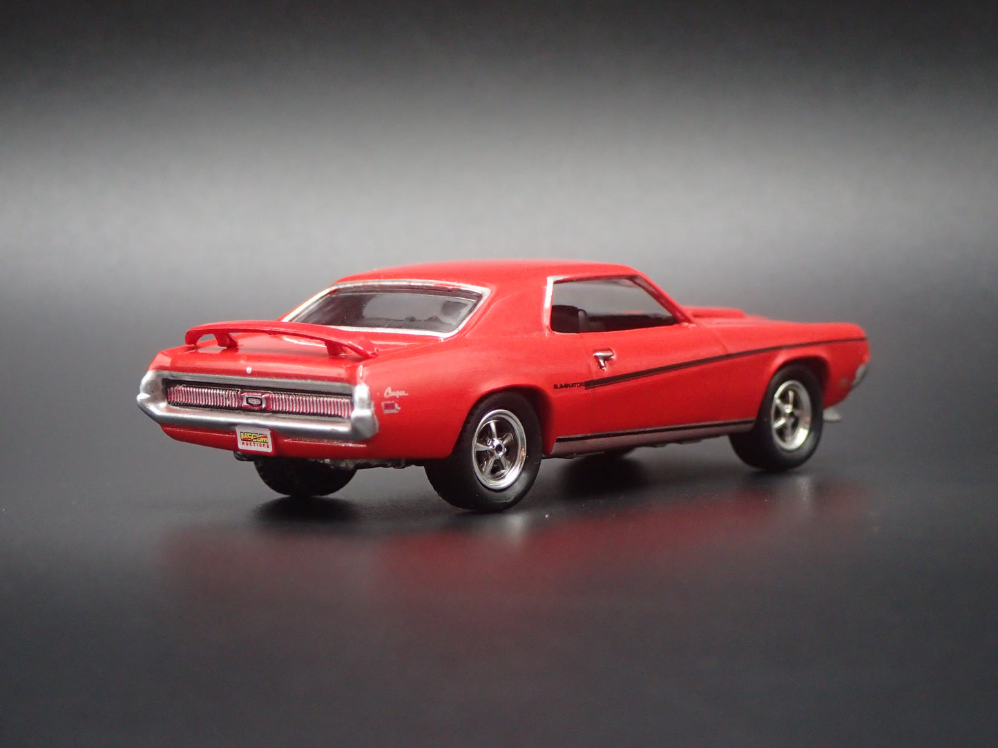 1969 69 MERC MERCURY COUGAR ELIMINATOR ORANGE 1:64 SCALE DIECAST MODEL CAR