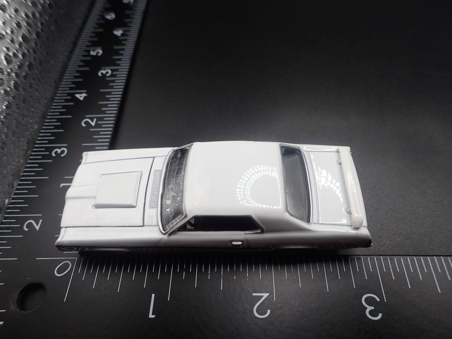 1969 69 MERC MERCURY COUGAR ELIMINATOR WHITE 1:64 SCALE DIECAST MODEL CAR