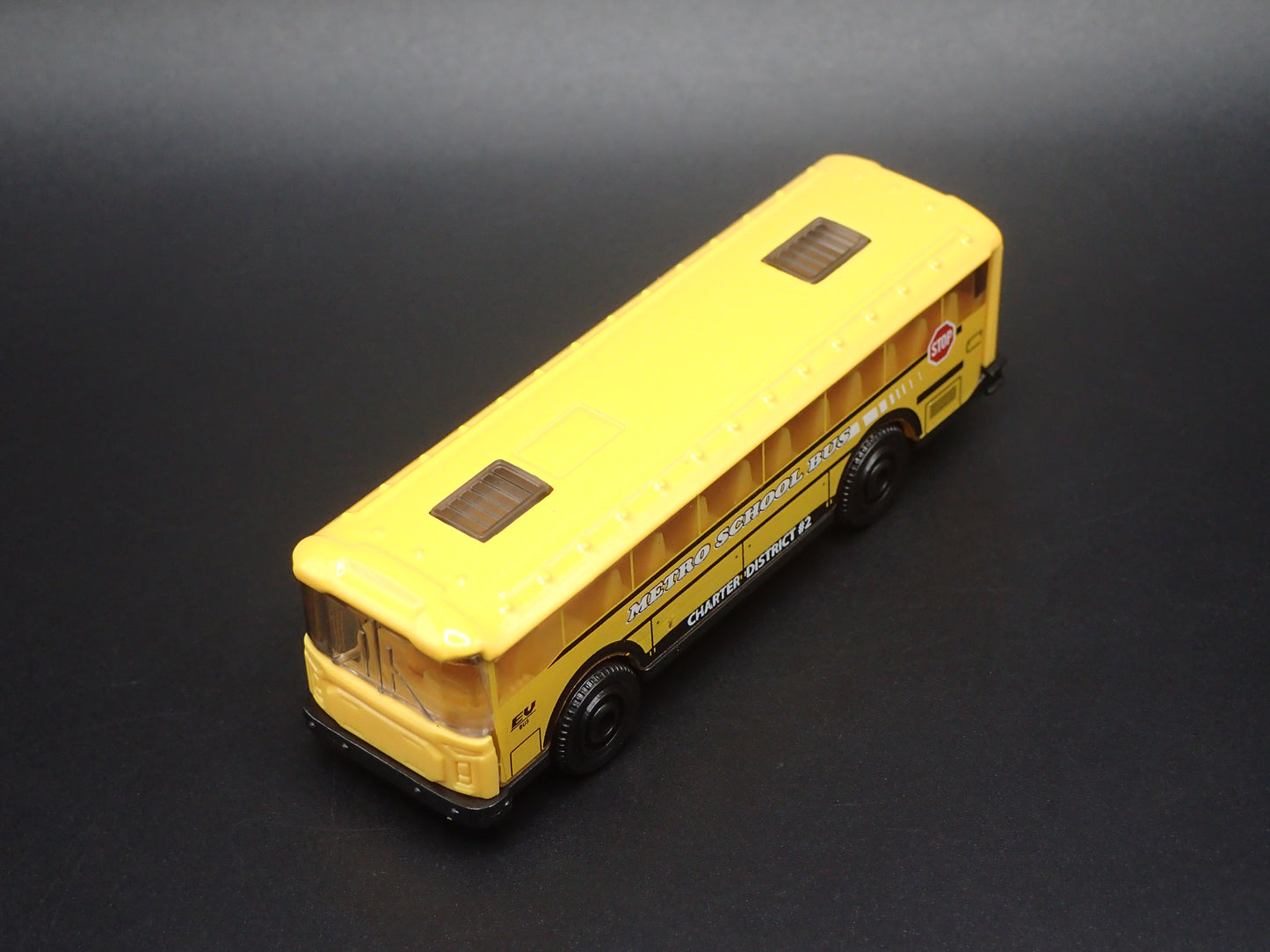MODERN EV ELECTRIC SCHOOL BUS FLAT NOSE MATCHBOX 1:64 MB SCALE DIECAST MODEL CAR