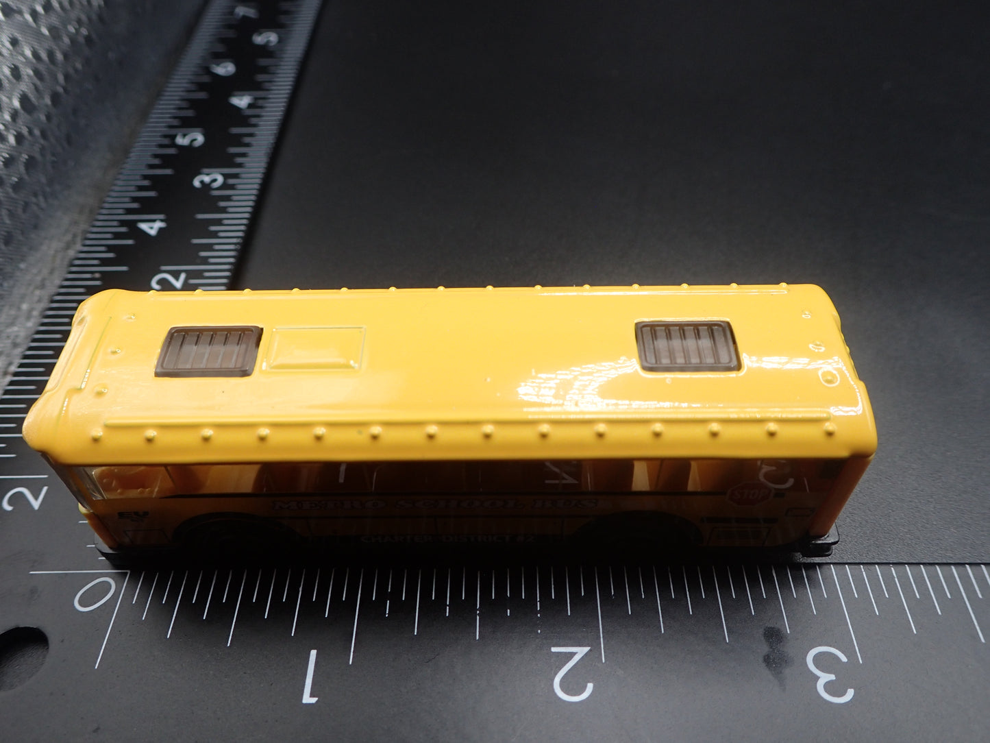 MODERN EV ELECTRIC SCHOOL BUS FLAT NOSE MATCHBOX 1:64 MB SCALE DIECAST MODEL CAR