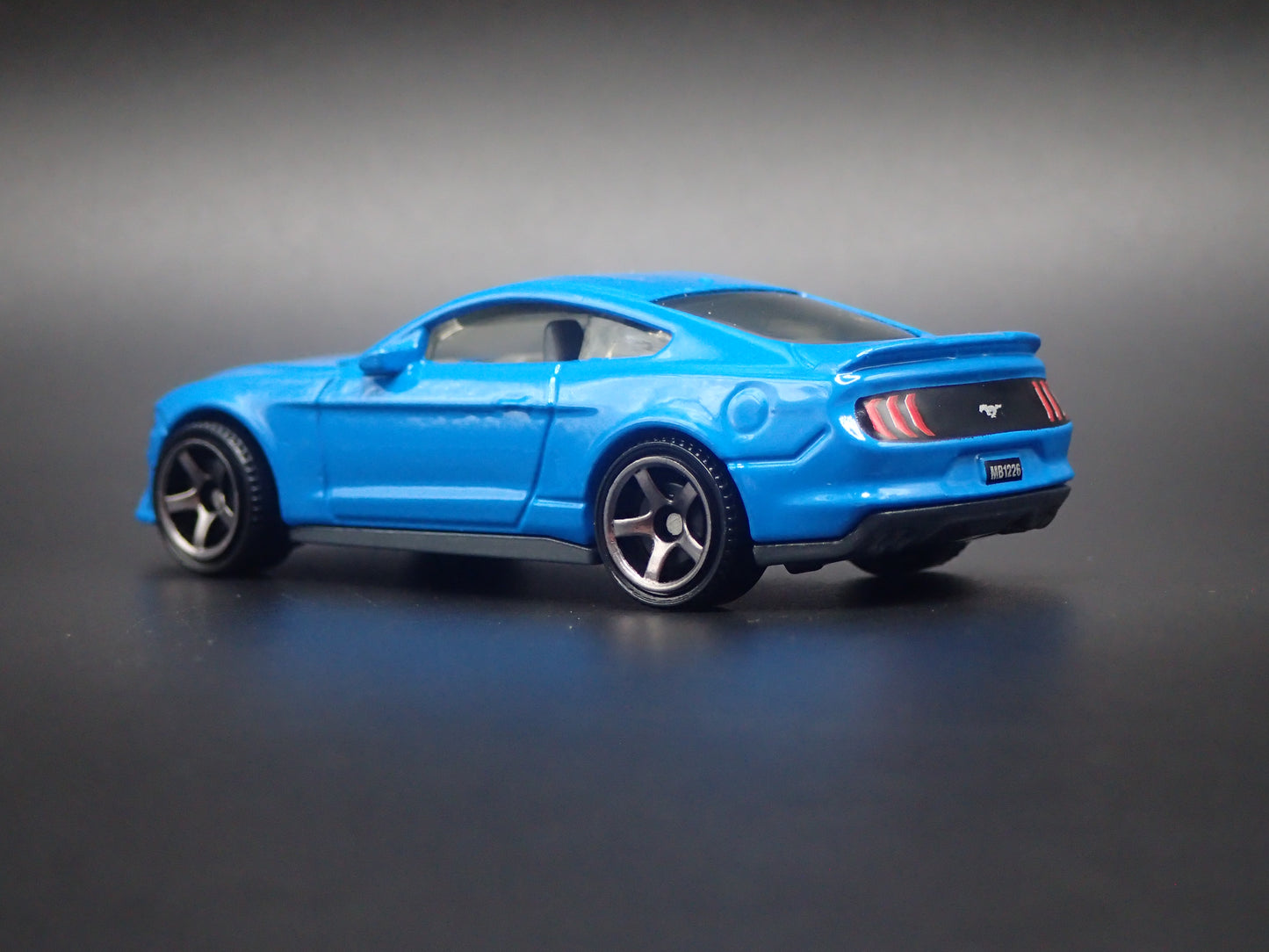 2015-2023 FORD MUSTANG COUPE BLUE 1/64 SCALE COLLECTIBLE DIECAST MODEL CAR