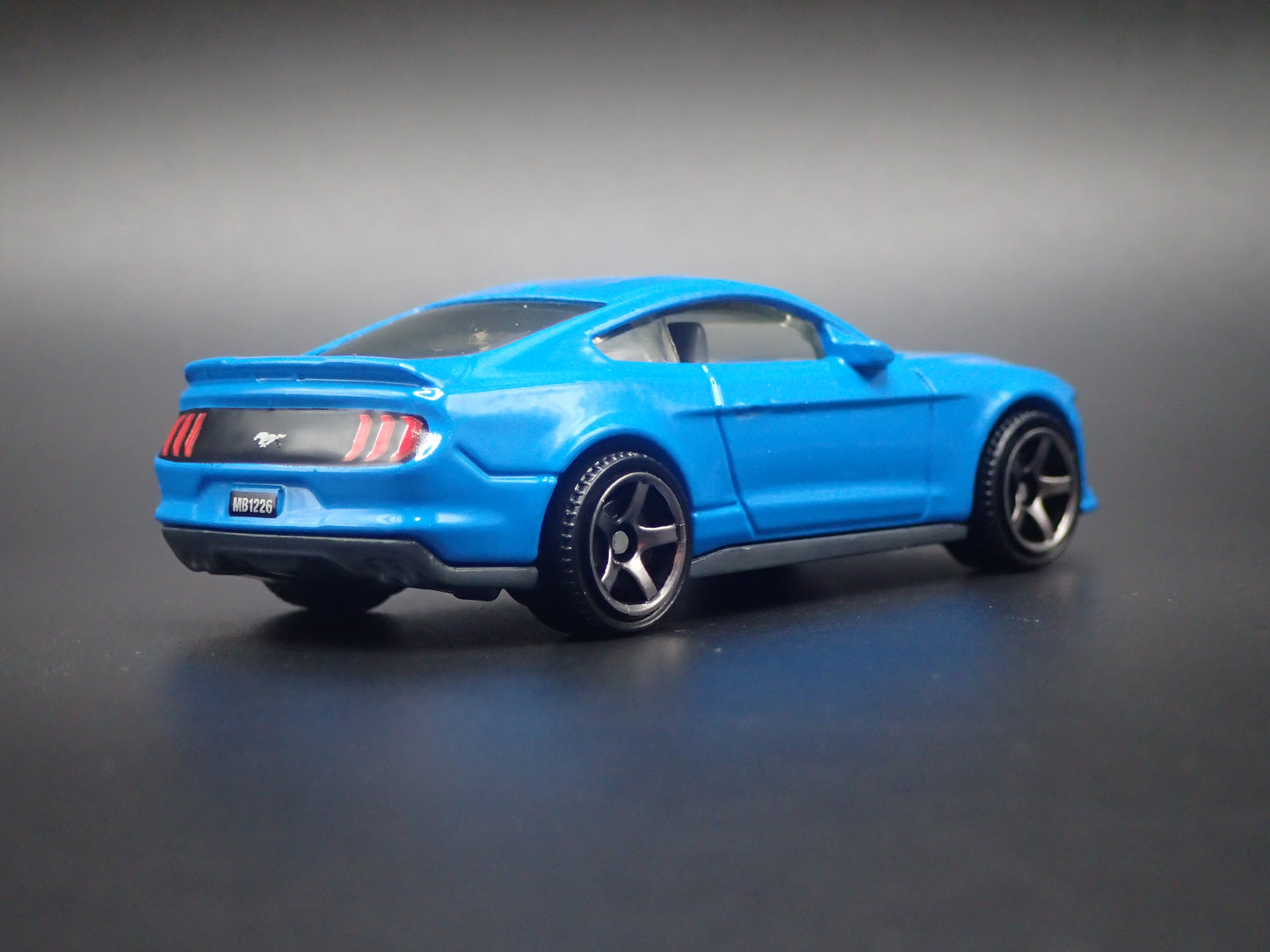2015-2023 FORD MUSTANG COUPE BLUE 1/64 SCALE COLLECTIBLE DIECAST MODEL CAR