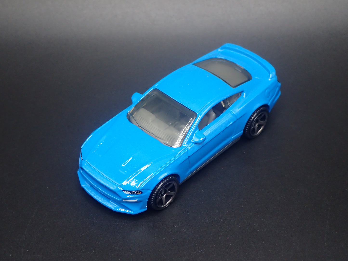 2015-2023 FORD MUSTANG COUPE BLUE 1/64 SCALE COLLECTIBLE DIECAST MODEL CAR