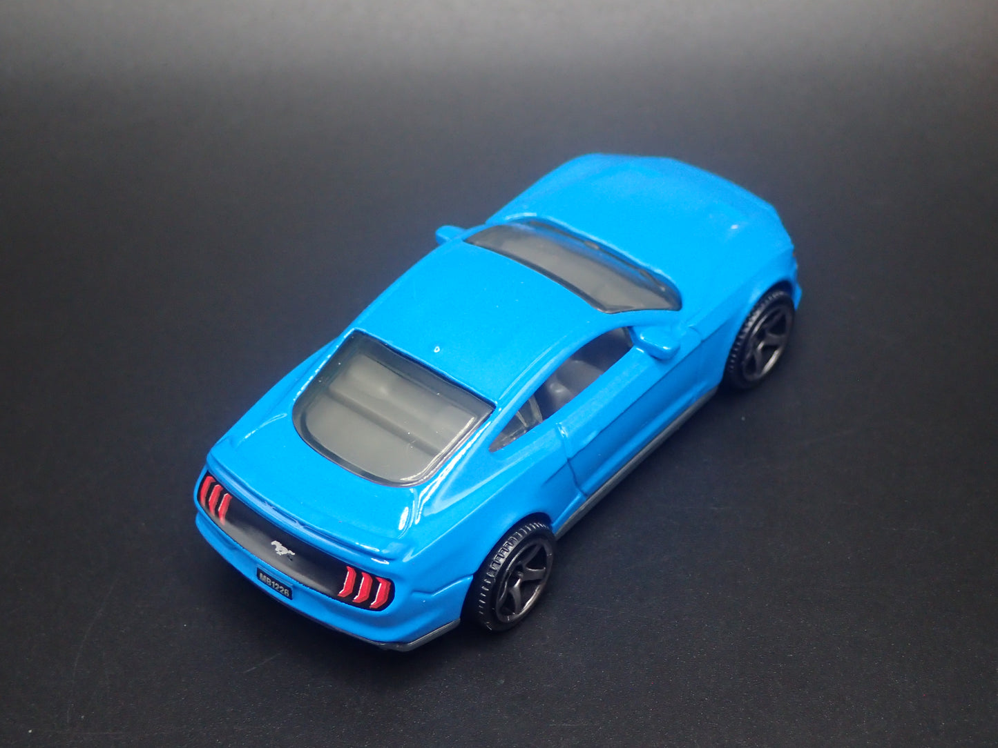 2015-2023 FORD MUSTANG COUPE BLUE 1/64 SCALE COLLECTIBLE DIECAST MODEL CAR