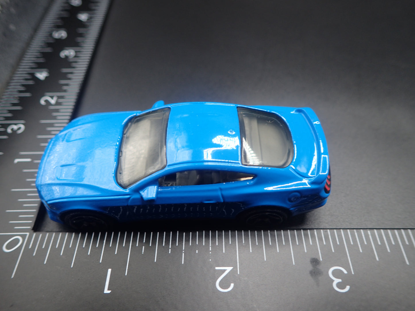 2015-2023 FORD MUSTANG COUPE BLUE 1/64 SCALE COLLECTIBLE DIECAST MODEL CAR