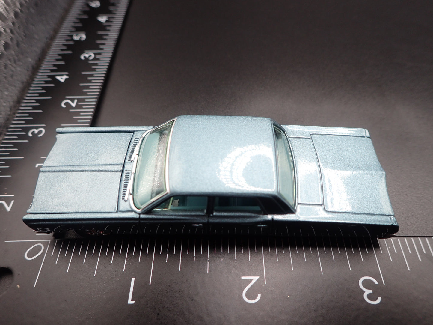 1967 67 PLYMOUTH FURY 4 FOUR DOOR BLUE 1/64 SCALE DIORAMA DIECAST MODEL CAR