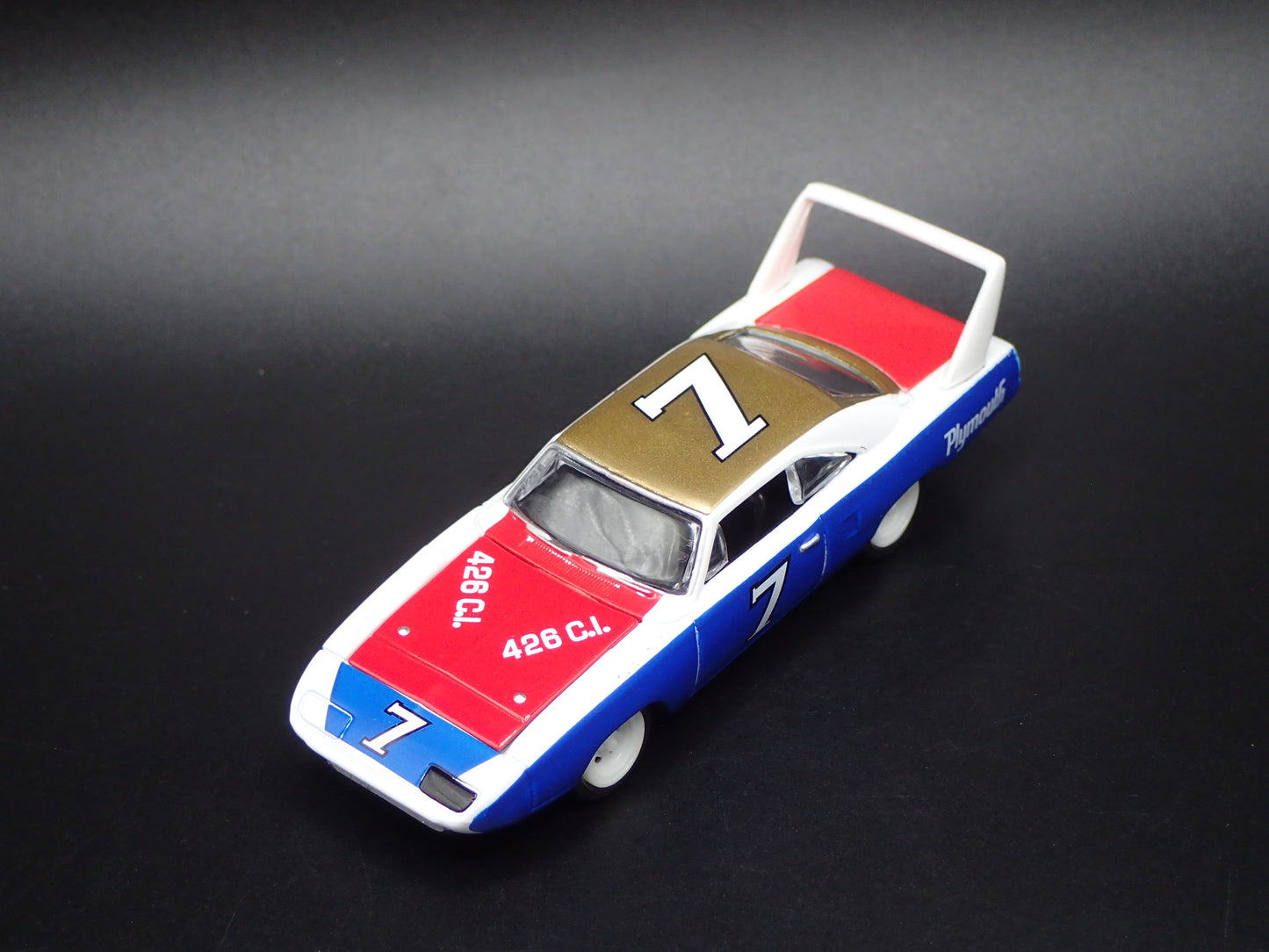 1970 70 PLYMOUTH SUPERBIRD BLUE 1:64 SCALE COLLECTIBLE DIECAST MODEL CAR