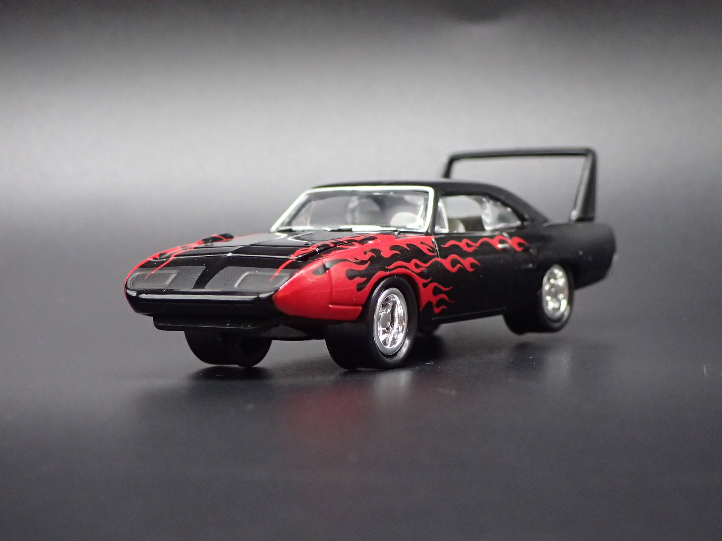 1970 70 PLYMOUTH SUPERBIRD BLACK 1:64 SCALE COLLECTIBLE DIECAST MODEL CAR
