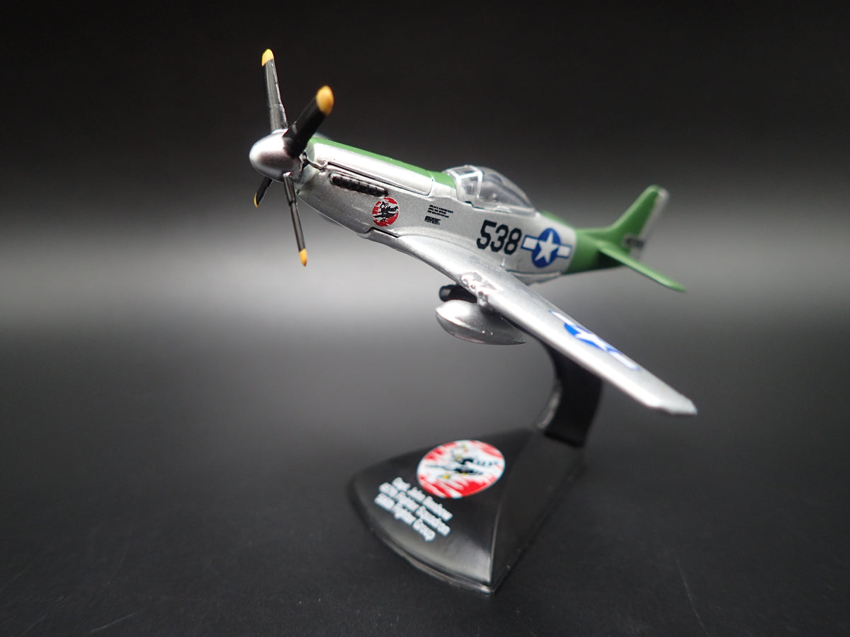 NORTH AMERICAN P-51D MUSTANG PLANE ARMY MILITARY NAGOYA 1:144 SCALE DIECAST-Burning Rubber Toy Company