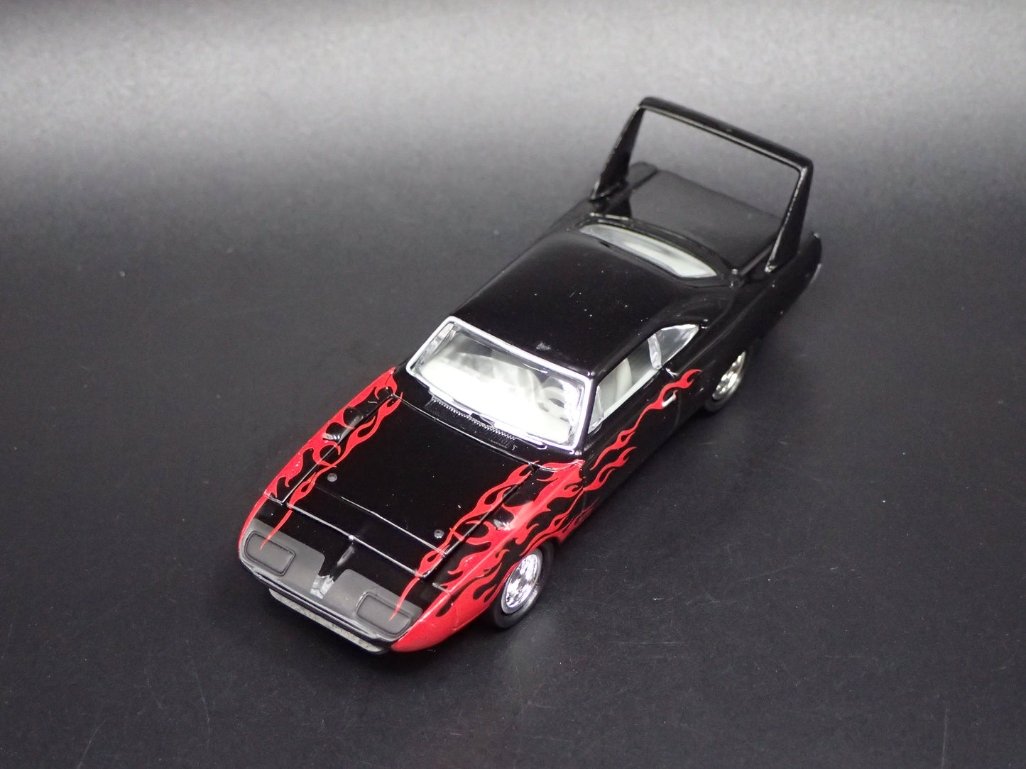 1970 70 PLYMOUTH SUPERBIRD BLACK 1:64 SCALE COLLECTIBLE DIECAST MODEL CAR
