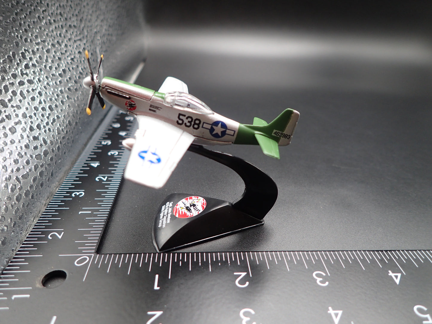 NORTH AMERICAN P-51D MUSTANG PLANE ARMY MILITARY NAGOYA 1:144 SCALE DIECAST