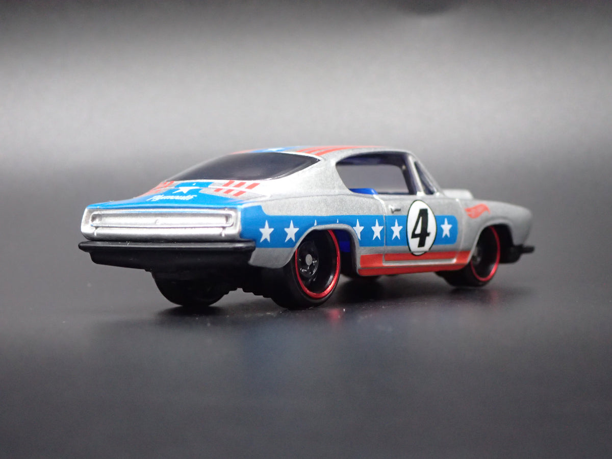 1968 68 PLYMOUTH BARRACUDA CUDA FASTBACK 1/64 SCALE DIORAMA DIECAST MODEL CAR
