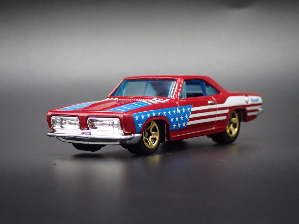 1968 68 PLYMOUTH BARRACUDA CUDA SUPER STOCK HEMI 1:64 SCALE DIECAST MODEL CAR