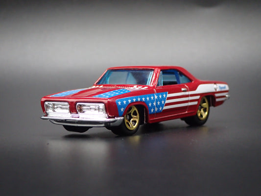 1968 68 PLYMOUTH BARRACUDA CUDA SUPER STOCK HEMI 1:64 SCALE DIECAST MODEL CAR