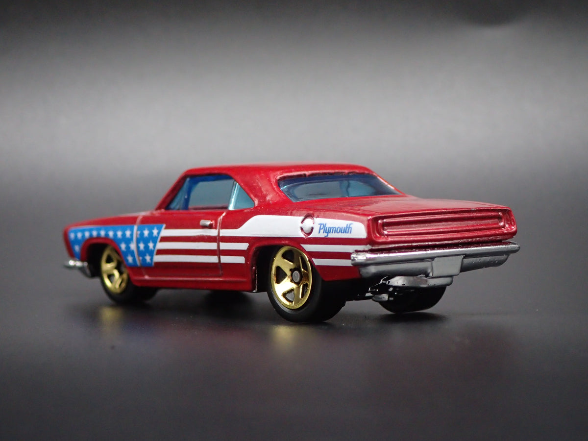 1968 68 PLYMOUTH BARRACUDA CUDA SUPER STOCK HEMI 1:64 SCALE DIECAST MODEL CAR