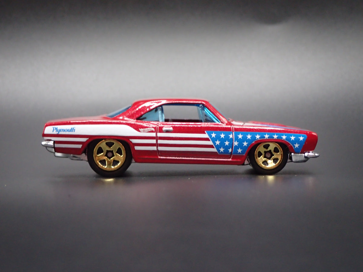 1968 68 PLYMOUTH BARRACUDA CUDA SUPER STOCK HEMI 1:64 SCALE DIECAST MODEL CAR