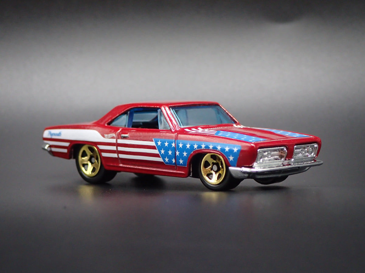1968 68 PLYMOUTH BARRACUDA CUDA SUPER STOCK HEMI 1:64 SCALE DIECAST MODEL CAR