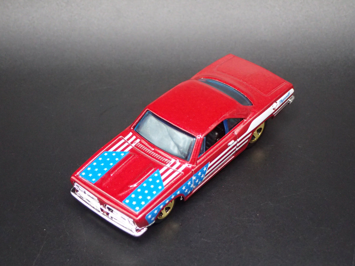 1968 68 PLYMOUTH BARRACUDA CUDA SUPER STOCK HEMI 1:64 SCALE DIECAST MODEL CAR