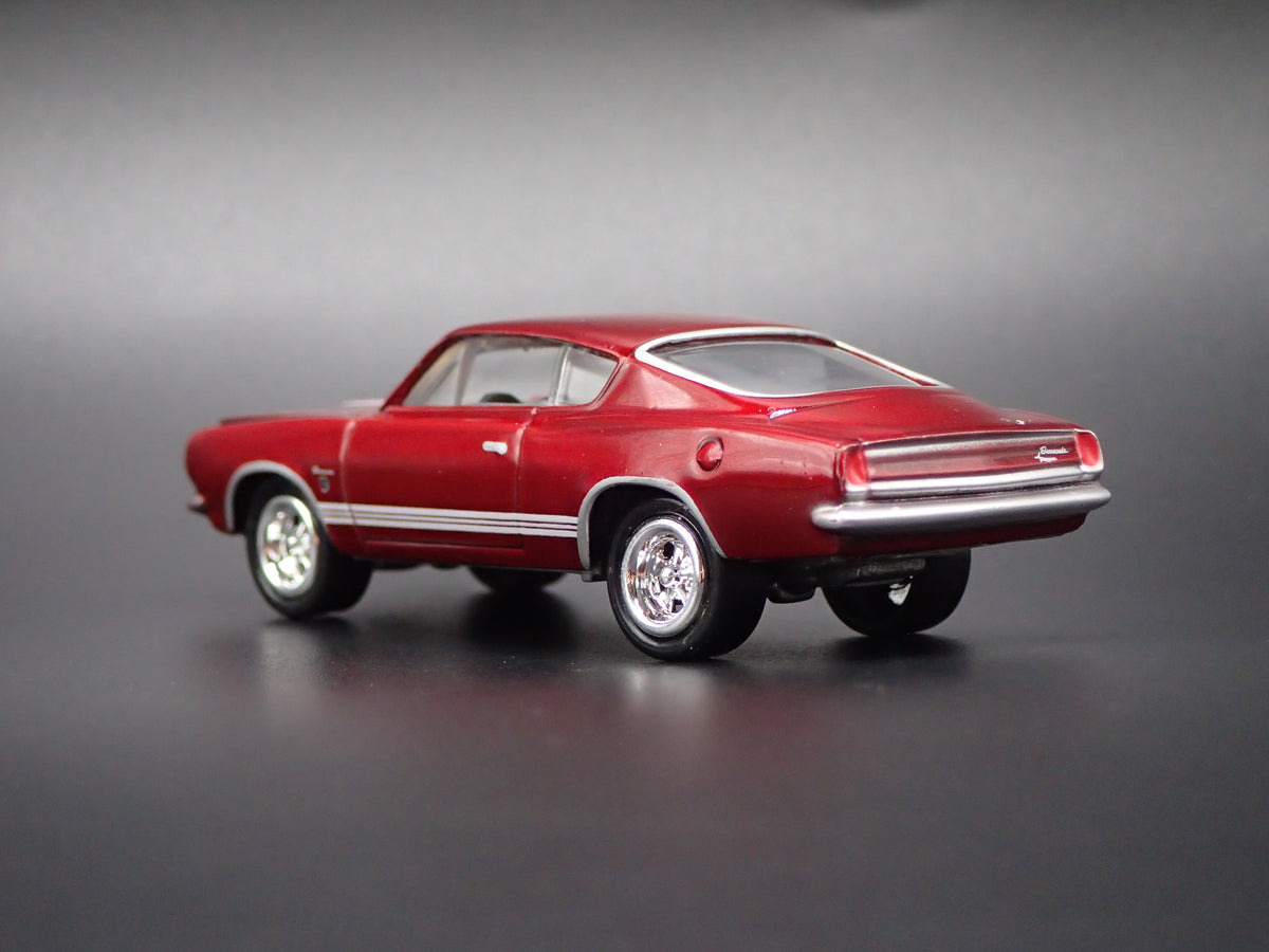 1968 68 PLYMOUTH BARRACUDA CUDA FASTBACK 1/64 SCALE DIORAMA DIECAST MODEL CAR