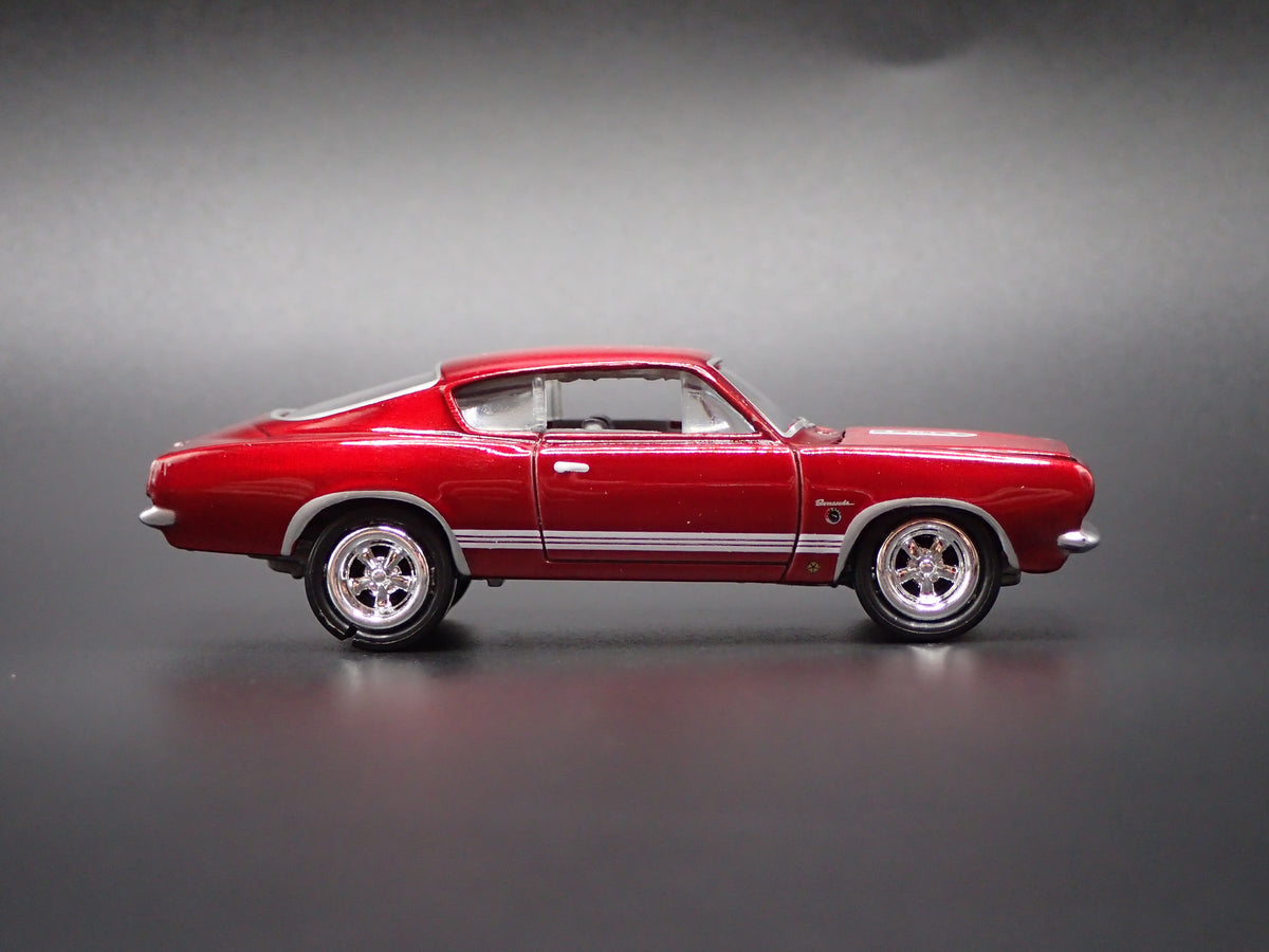 1968 68 PLYMOUTH BARRACUDA CUDA FASTBACK 1/64 SCALE DIORAMA DIECAST MODEL CAR