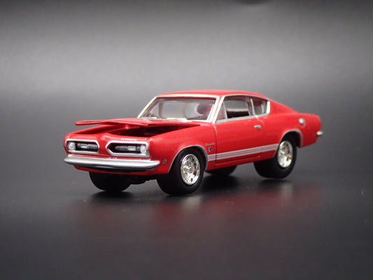 1968 68 PLYMOUTH BARRACUDA CUDA FASTBACK 1/64 SCALE DIORAMA DIECAST MODEL CAR