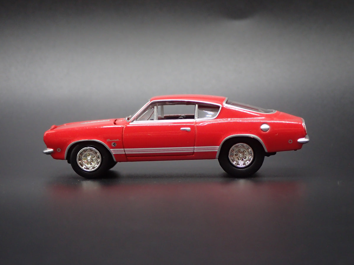 1968 68 PLYMOUTH BARRACUDA CUDA FASTBACK 1/64 SCALE DIORAMA DIECAST MODEL CAR