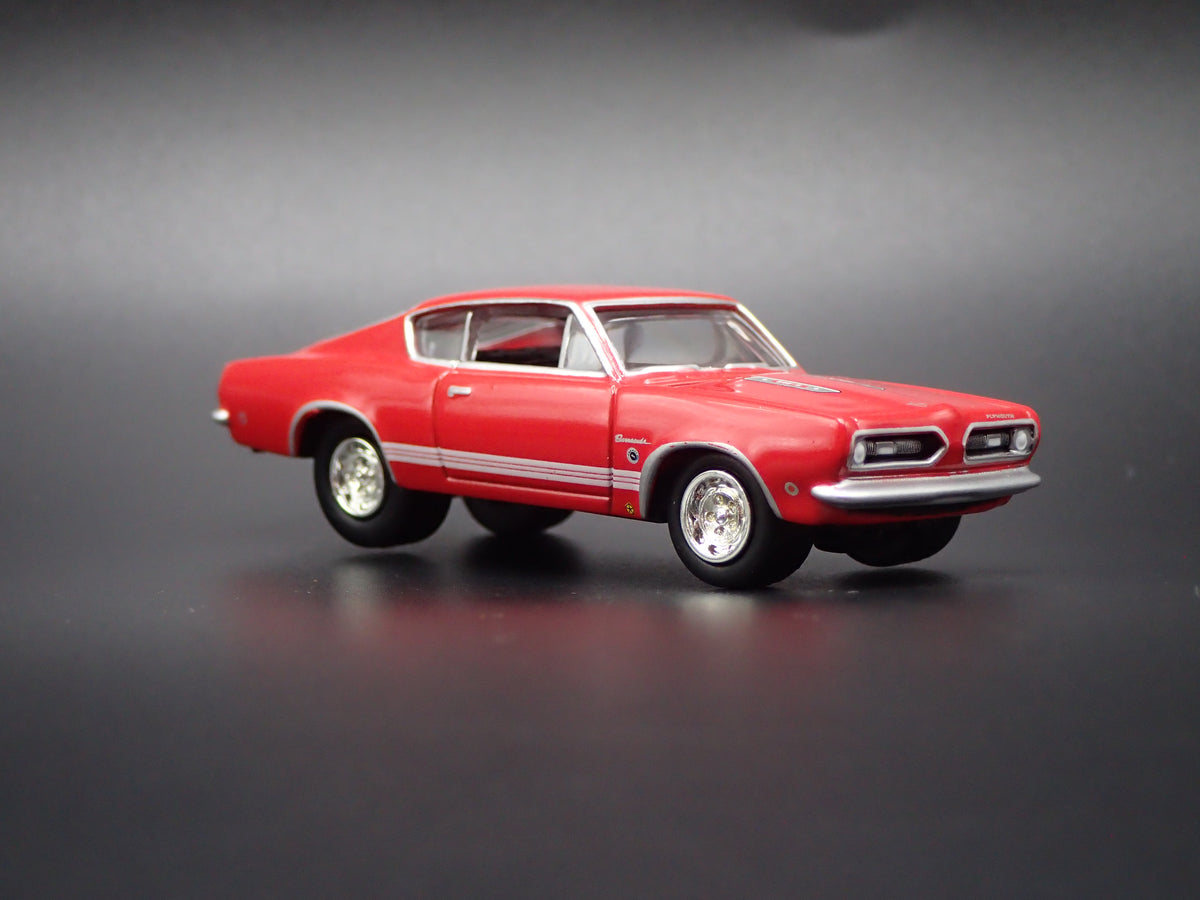 1968 68 PLYMOUTH BARRACUDA CUDA FASTBACK 1/64 SCALE DIORAMA DIECAST MODEL CAR