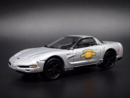 2003 03 CHEVY CHEVROLET CORVETTE AIR FORCE 78 YEARS 1:64 SCALE DIECAST CAR
