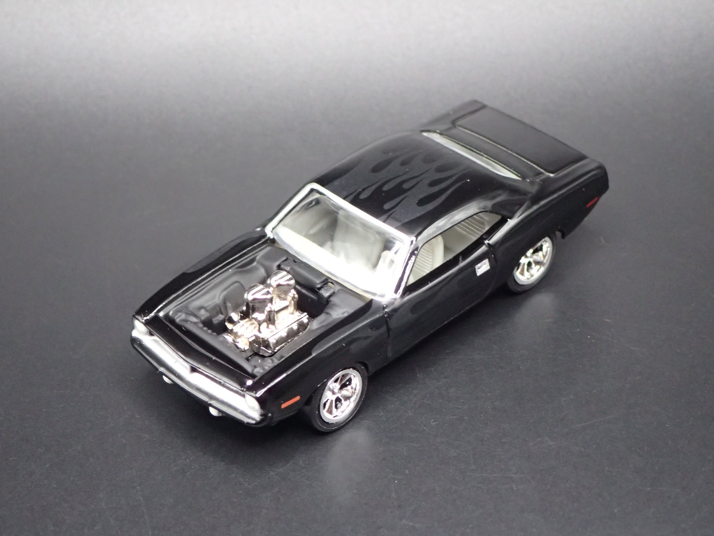 1970 70 PLYMOUTH CUDA 340 BLACK 1:64 SCALE COLLECTIBLE DIECAST MODEL CAR