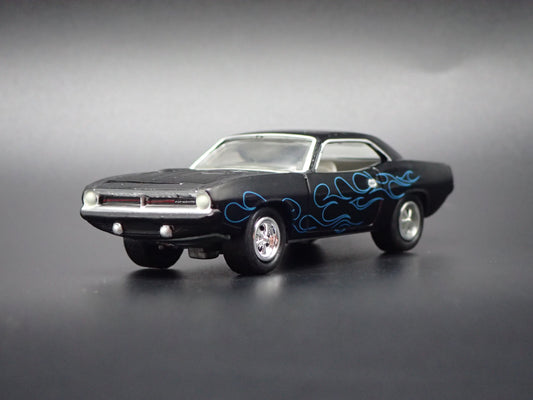 1970 70 PLYMOUTH CUDA 340 BLACK 1:64 SCALE COLLECTIBLE DIECAST MODEL CAR