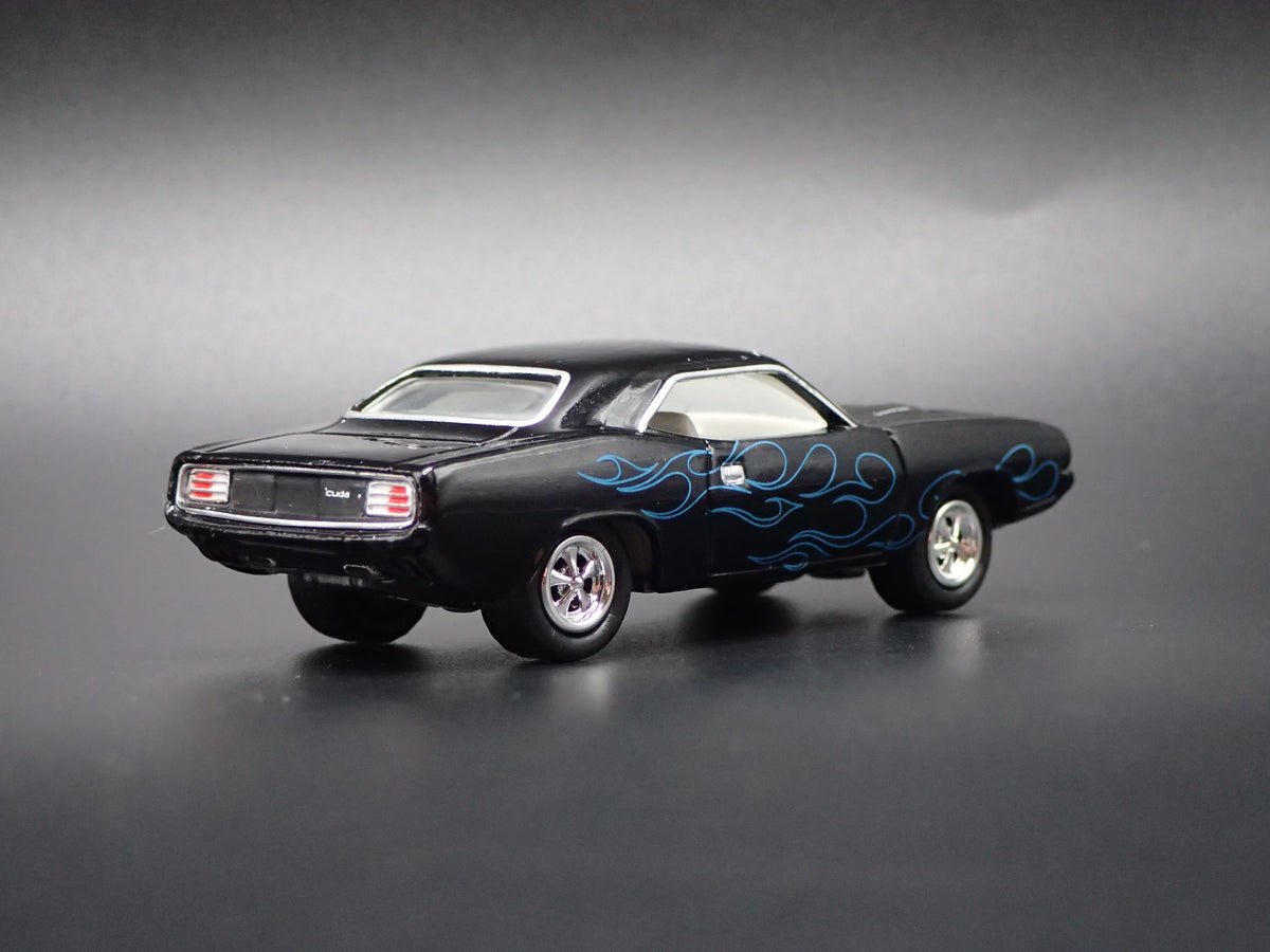 1970 70 PLYMOUTH CUDA 340 BLACK 1:64 SCALE COLLECTIBLE DIECAST MODEL CAR