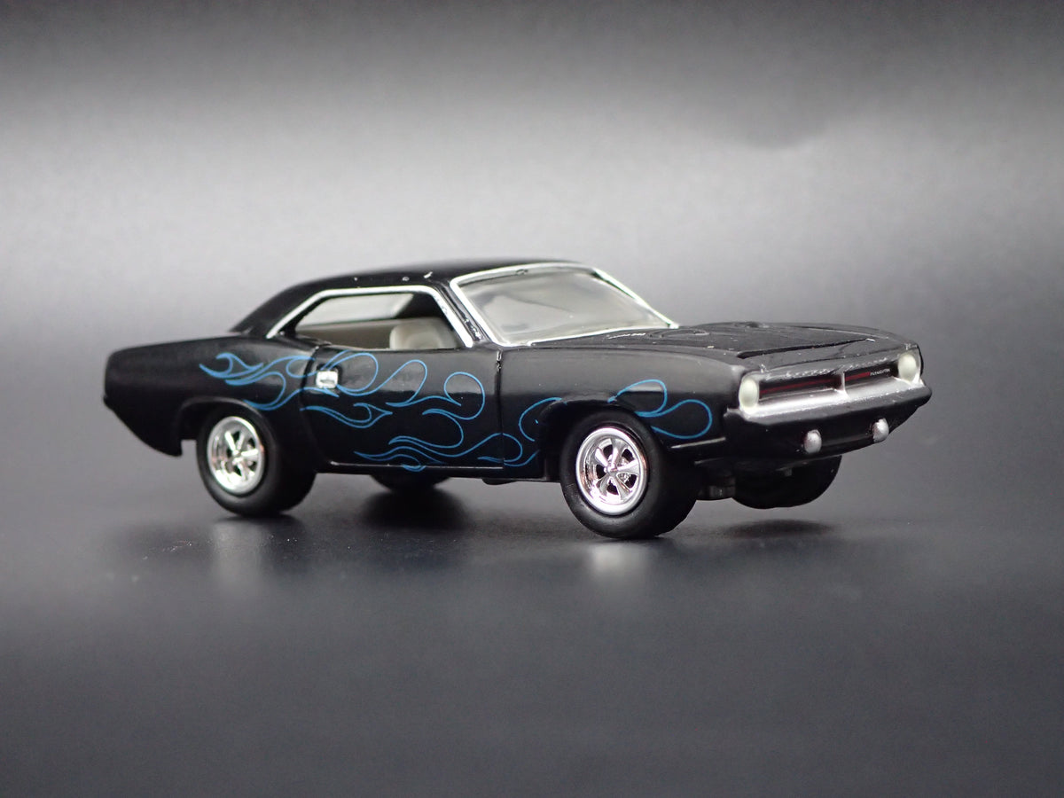 1970 70 PLYMOUTH CUDA 340 BLACK 1:64 SCALE COLLECTIBLE DIECAST MODEL CAR