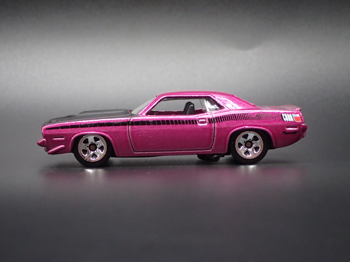 1970 70 PLYMOUTH AAR CUDA PURPLE 1:64 SCALE COLLECTIBLE DIECAST MODEL CAR