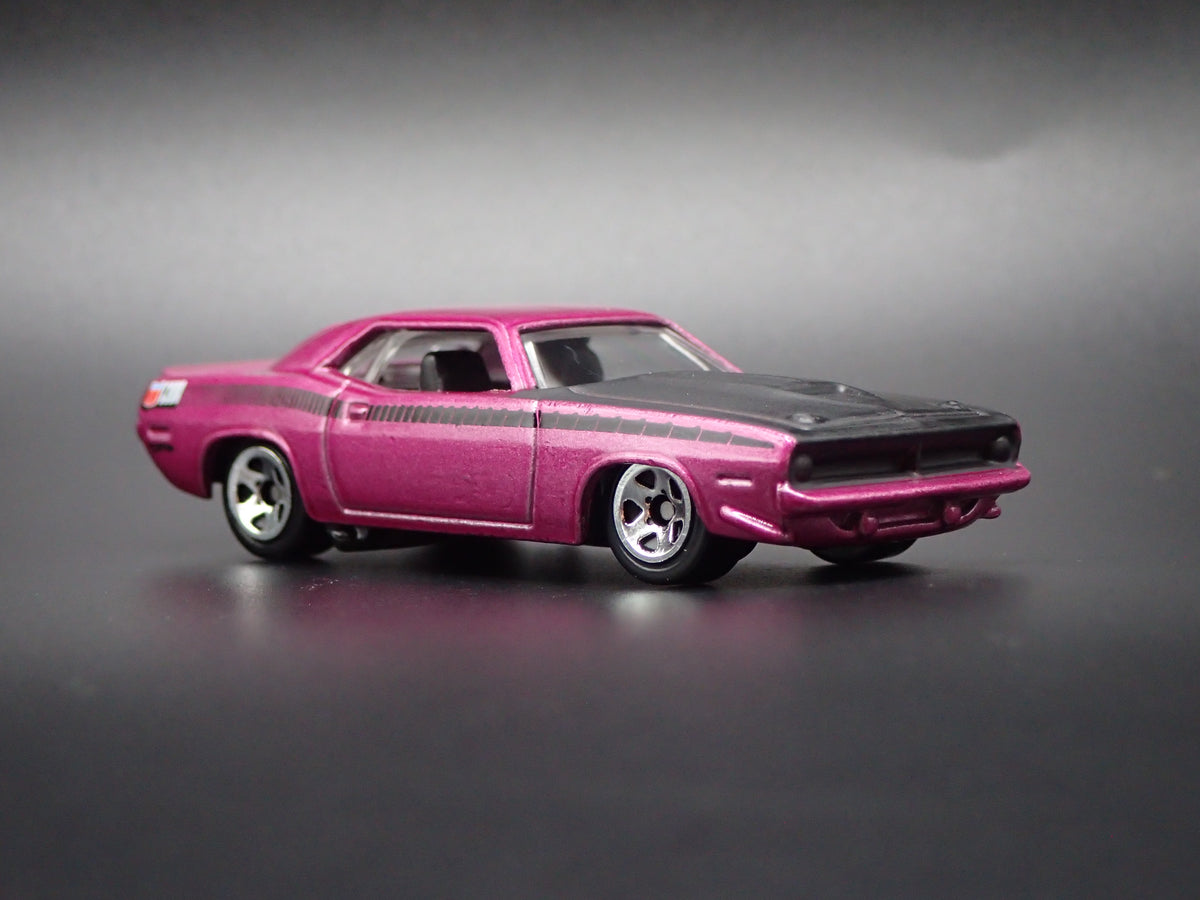 1970 70 PLYMOUTH AAR CUDA PURPLE 1:64 SCALE COLLECTIBLE DIECAST MODEL CAR