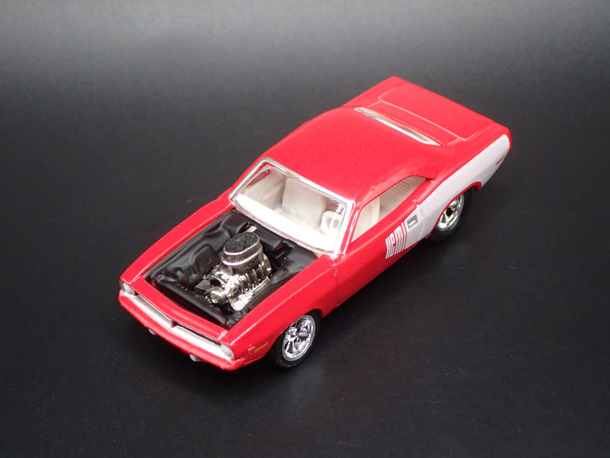 1970 70 PLYMOUTH HEMI CUDA RED 1:64 SCALE COLLECTIBLE DIECAST MODEL CAR