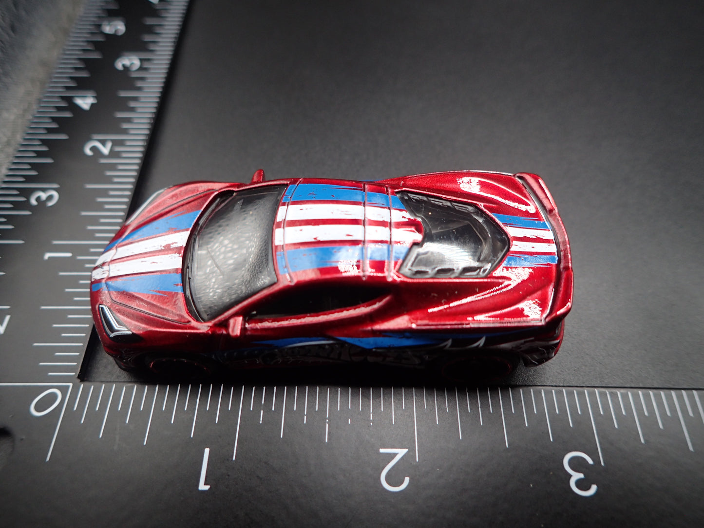 2020-2026 CHEVY CHEVROLET CORVETTE C8 RED 1:64 SCALE DIORAMA DIECAST MODEL CAR
