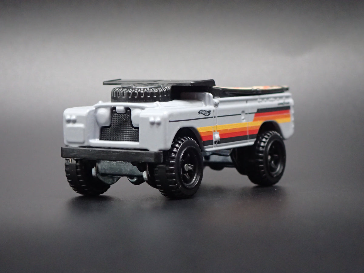 1958-1961 LAND ROVER SERIES II 2 PICKUP TRUCK GRAY 1/64 SCALE DIECAST MODEL CAR