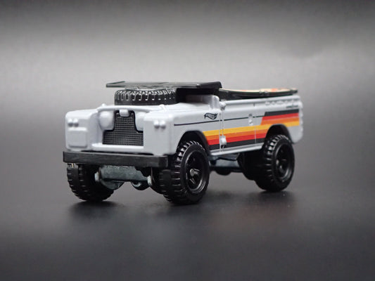 1958-1961 LAND ROVER SERIES II 2 PICKUP TRUCK GRAY 1/64 SCALE DIECAST MODEL CAR