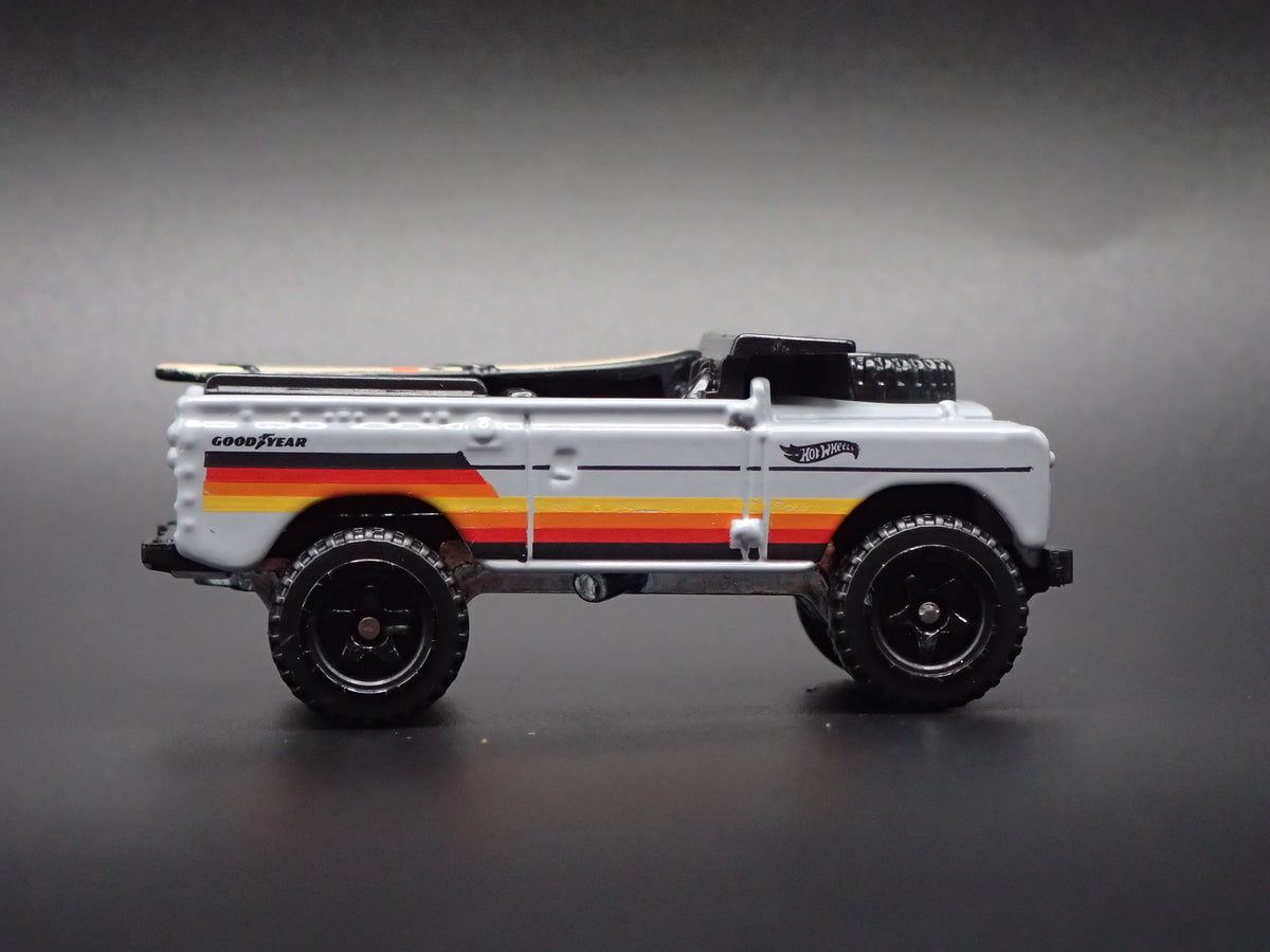 1958-1961 LAND ROVER SERIES II 2 PICKUP TRUCK GRAY 1/64 SCALE DIECAST MODEL CAR