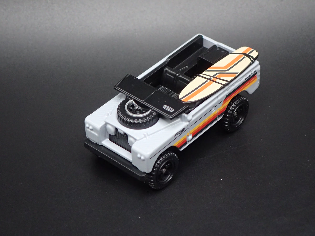 1958-1961 LAND ROVER SERIES II 2 PICKUP TRUCK GRAY 1/64 SCALE DIECAST MODEL CAR
