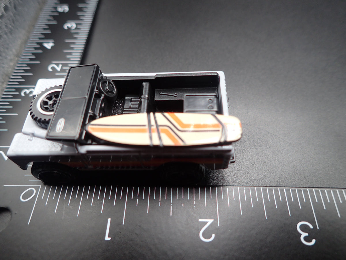 1958-1961 LAND ROVER SERIES II 2 PICKUP TRUCK GRAY 1/64 SCALE DIECAST MODEL CAR