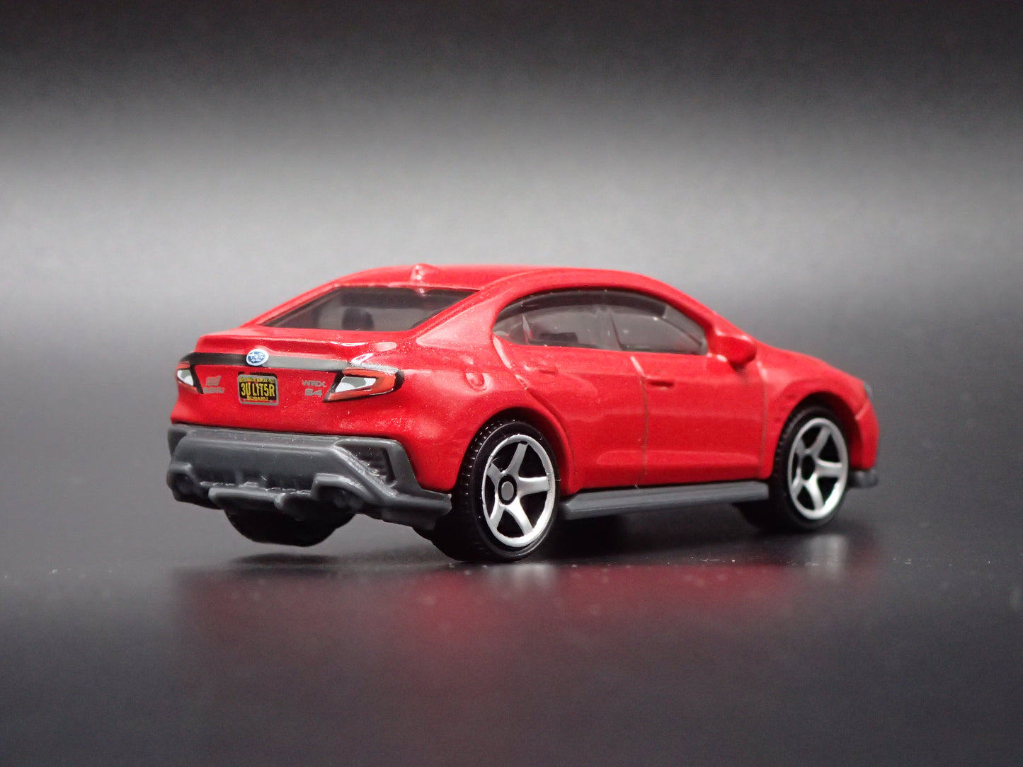 2022-2026 SUBARU IMPREZA WRX S4 STI RED 1:64 SCALE DIORAMA DIECAST MODEL CAR