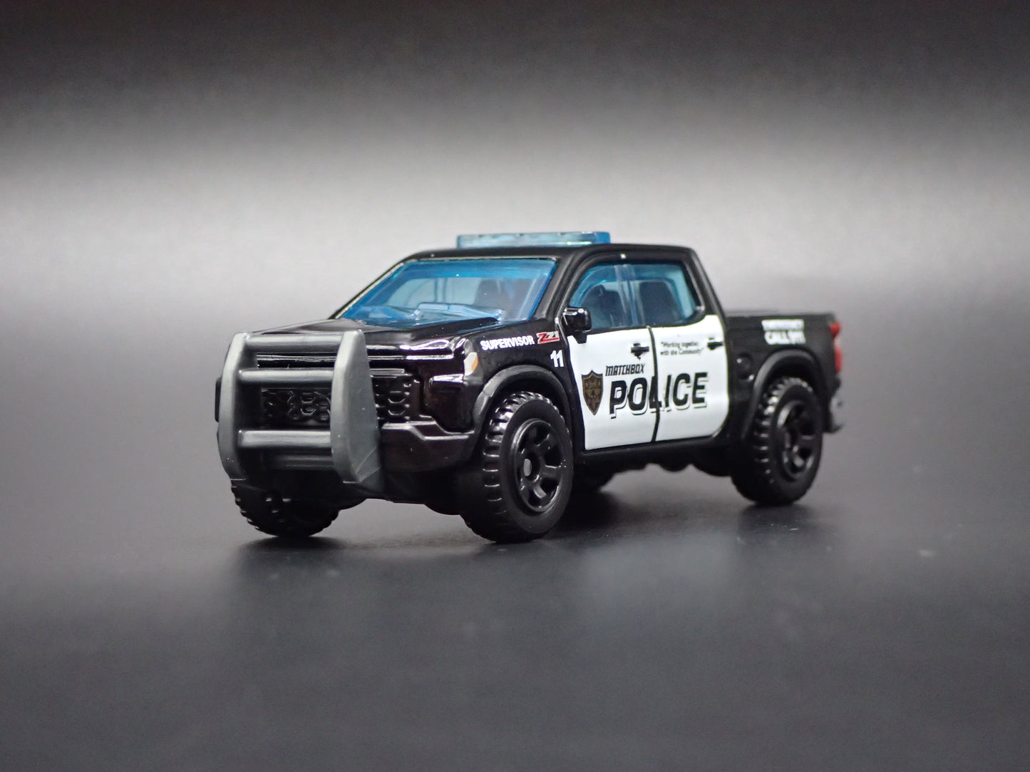 2024-2026 CHEVY CHEVROLET SILVERADO PPV POLICE TRUCK 1:64 DIECAST MODEL CAR