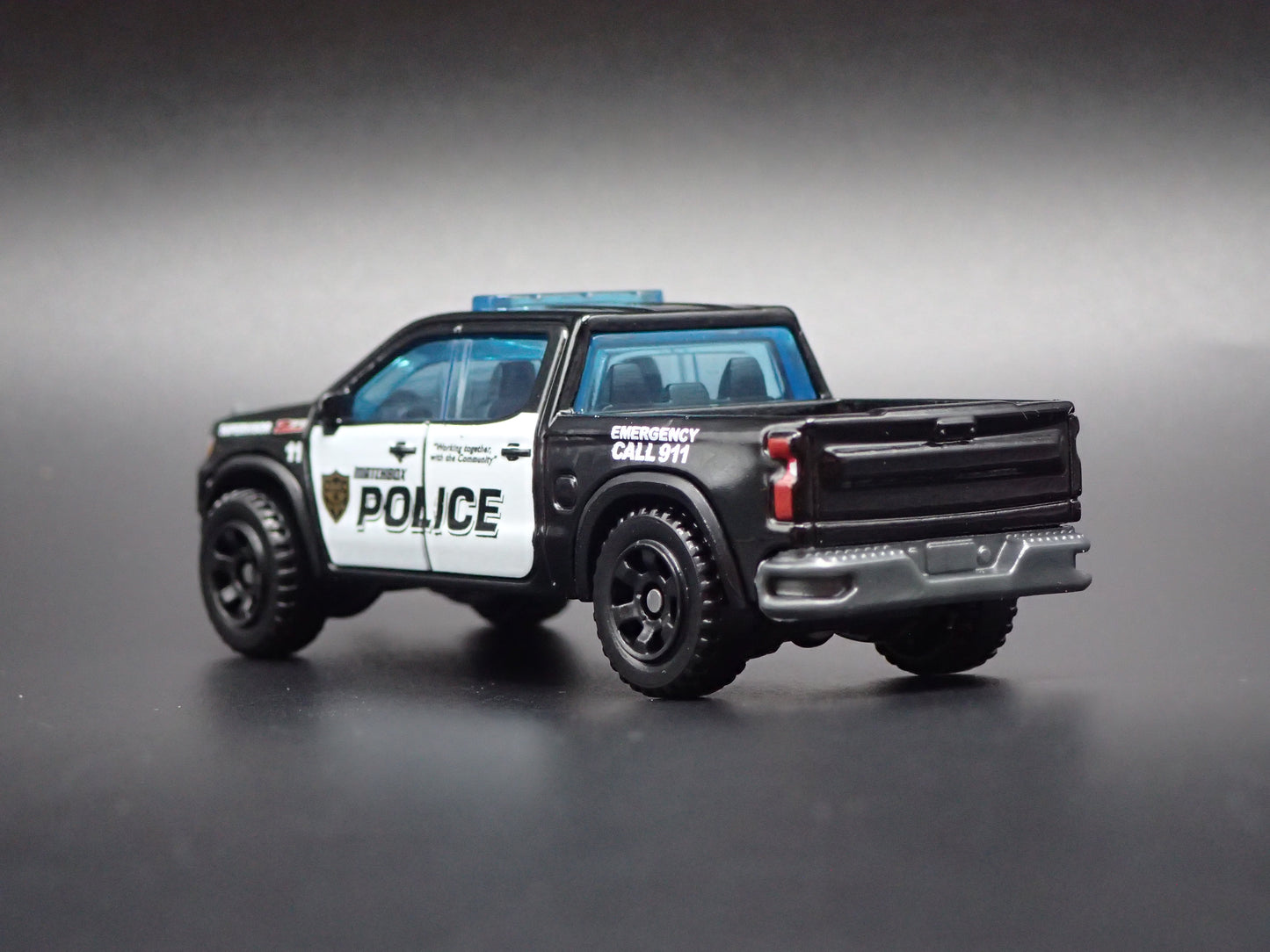 2024-2026 CHEVY CHEVROLET SILVERADO PPV POLICE TRUCK 1:64 DIECAST MODEL CAR