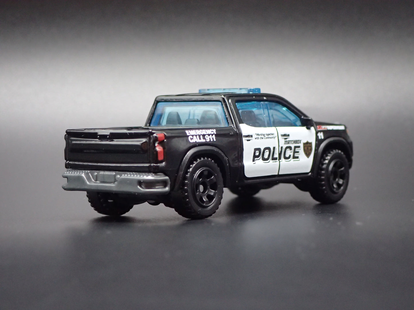 2024-2026 CHEVY CHEVROLET SILVERADO PPV POLICE TRUCK 1:64 DIECAST MODEL CAR