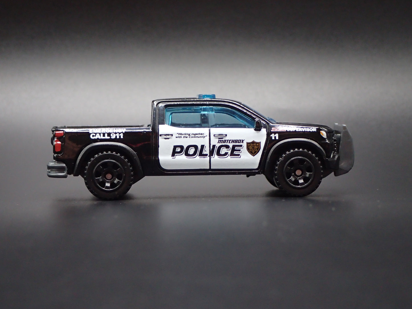 2024-2026 CHEVY CHEVROLET SILVERADO PPV POLICE TRUCK 1:64 DIECAST MODEL CAR
