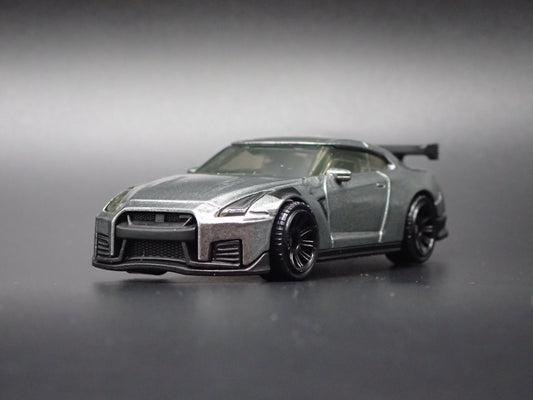 2007-2025 NISSAN GTR R35 NISMO GRAY 1:64 SCALE COLLECTIBLE DIECAST MODEL CAR