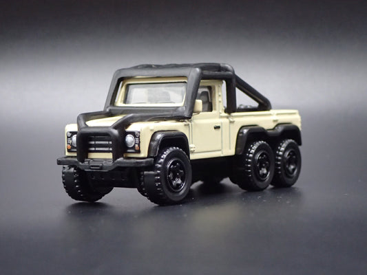LAND ROVER 6X6 TAN 1/64 SCALE COLLECTIBLE DIECAST MODEL CAR