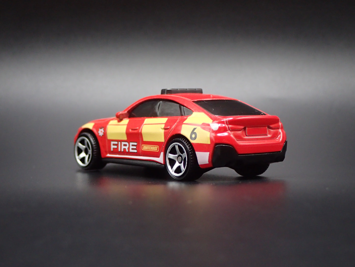 2022-2026 BMW i4 POLICE SEDAN FIRE DEPARTMENT CAR 1/64 SCALE DIECAST MODEL CAR