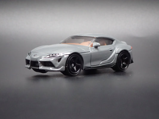 2019-2026 TOYOTA GR SUPRA GRAY 1/64 SCALE COLLECTIBLE DIORAMA DIECAST MODEL CAR